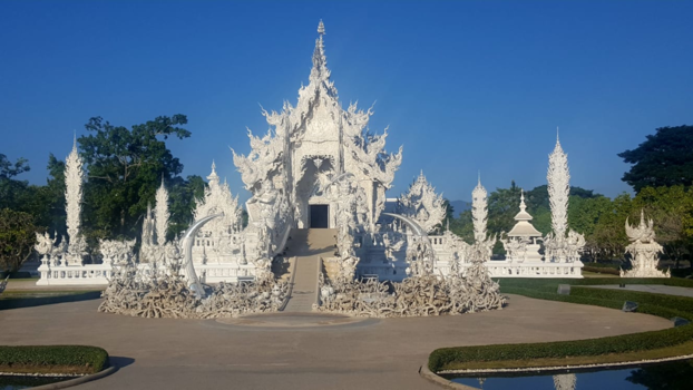Rondreis Thailand in twee weken - Witte tempel