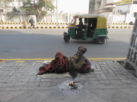 Delhi - Relax ......welke armoede ?????? IK kan nog lachen