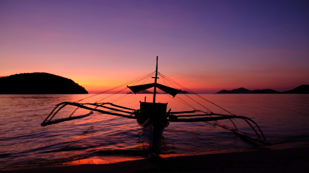 Filipijnen - Sunset Palawan - El Nido Paradise
