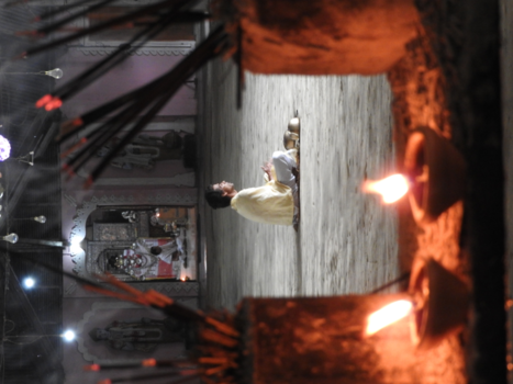 India - Verlichting in Assam- India