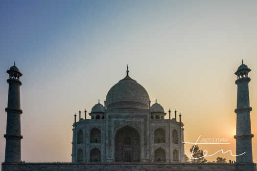 Taj Mahal - Taj Mahal during sunrise