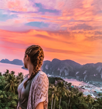 Eilandhoppen in Thailand - Sunset is my favourite colour and rainbow my second