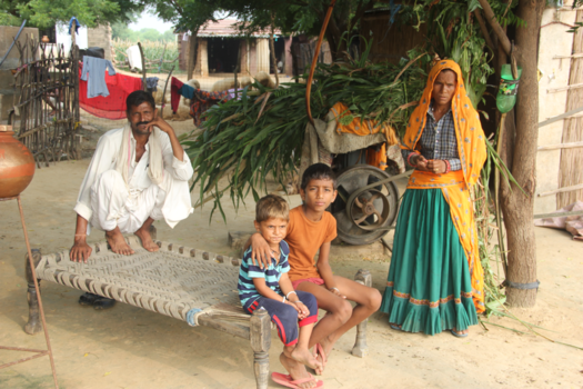 India - A visit to this beautiful family.
