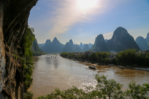 China - XingPing en de Jiang River China