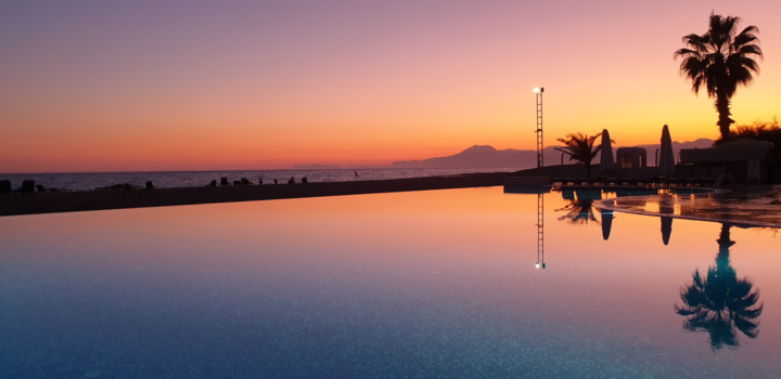 Turkije - Zonsondergang Asteria Club in Belek