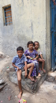 India - Kindjes in de Village of Hope