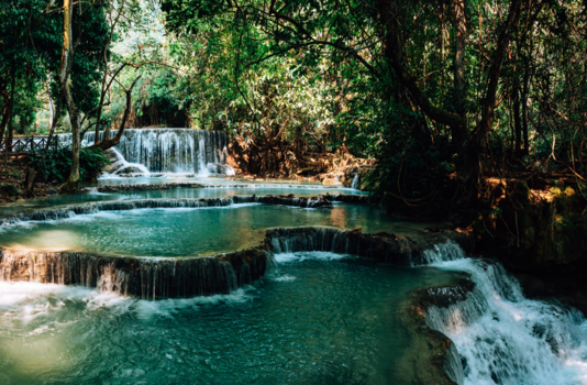 Luang Prabang - The Kuang Si Falls