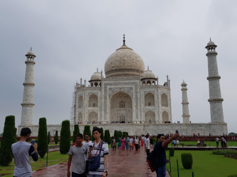 Taj Mahal - Taj Mahal in Raining Season