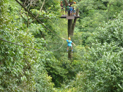 Thailand - jungleflight in het Noorden van Thailand