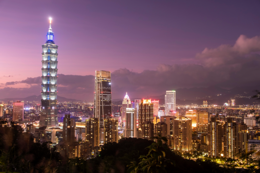 Taipei - Sunset and urban beauty