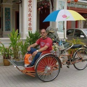 Pulau Penang - genieten vd mooie omgeving is echt super zo