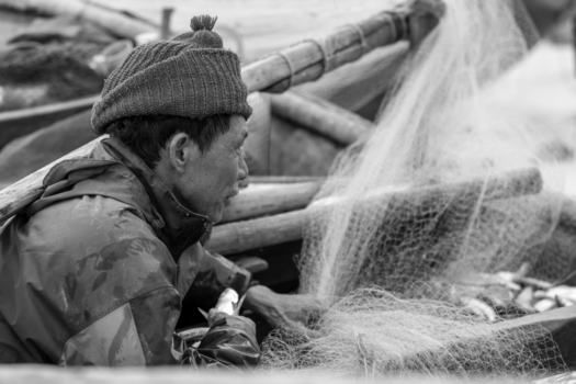 Vietnam - Zo de vis is binnen