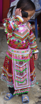 Vietnam - Traditioneel en modern komen samen op de markt van Bac Ha