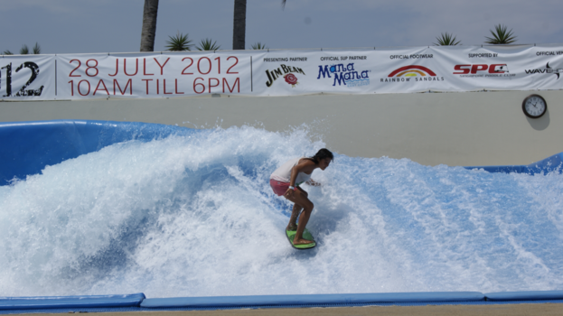 Sentosa Island - Surfen op Sentosa