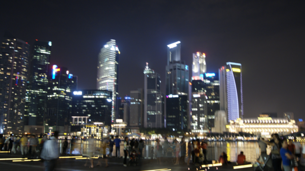 Sentosa Island - By night.