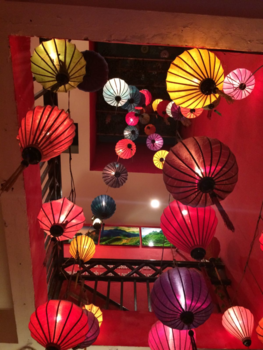 Hanoi - Eten onder de lampionnen