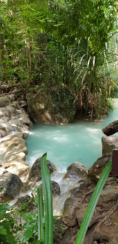Rondreis Thailand in twee weken - Erawan watervallen, Kanchanburi. Bijna te mooi om waar te zijn!
