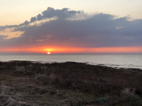 Noord-Cyprus - De zon zakt in de Middellandse Zee