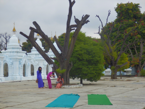 Mandalay - At Kuthadow Pagoda in Mandalay