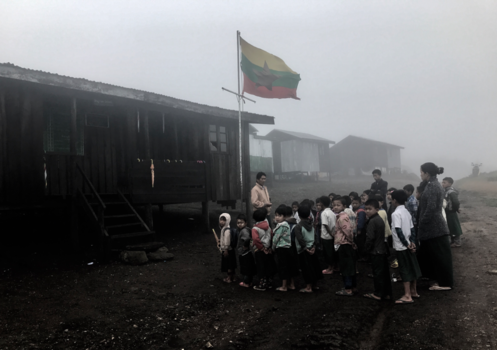 Myanmar - Ordinary schoolday