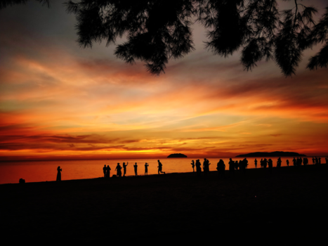 Kota Kinabalu - Tanjang Aru Sunset