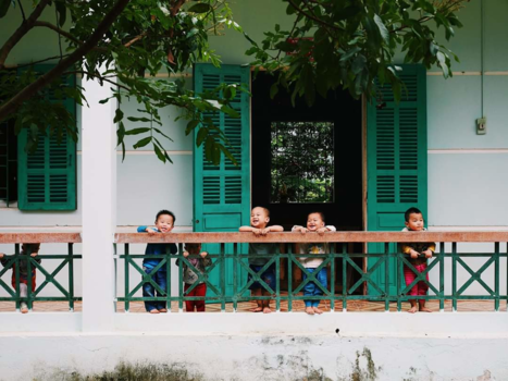 Rondreis Vietnam in twee weken - Blije lokale kinderen in Mai Chau, Vietnam!