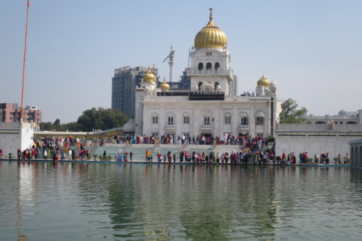 India - Sikh Temple Bangla Sahib. Dagelijks wordt hier voor duizenden minderbedeelden gekookt