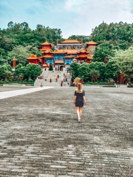 China - Temple on a hill