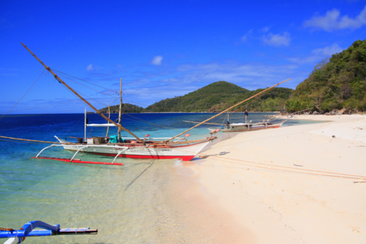 Filipijnen - Prachtige eilanden en blauwe zee.