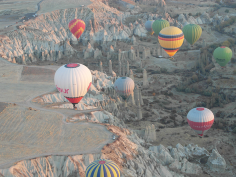 Cappadocië - Uitzicht vanuit de luchtballon