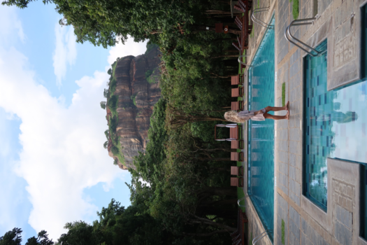 Sri Lanka - Pool view Hotel Sigiriya