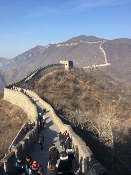 Chinese Muur - Chinese muur in de winter