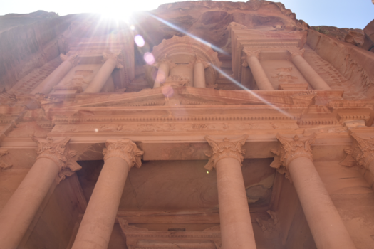 Jordanië - Magisch moment in Petra