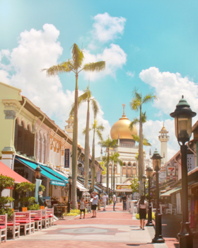 Singapore - Sultan mosque Singapore