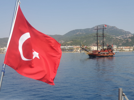 Turkije - Turkije (marmaris) vanuit de boot