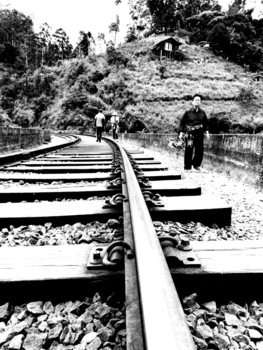 Sri Lanka - Don't be afraid for the train