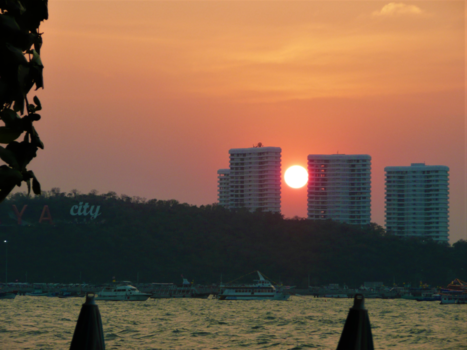 Thailand - pattaya sunset
