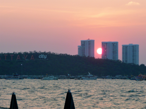 Thailand - pattaya sunset