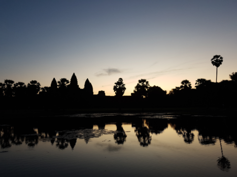 Cambodja - Zonsopgang bij Ankor Wat