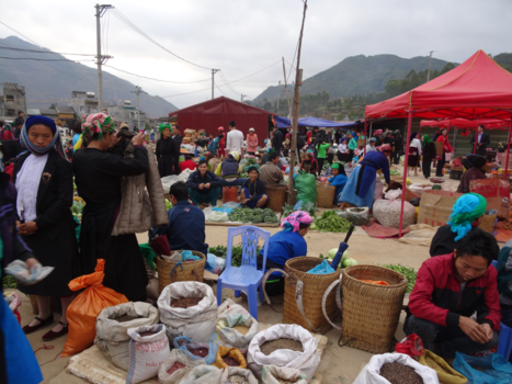 Vietnam - Muong Markt