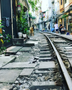 Vietnam - Hanoi Trainstreet
