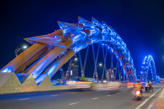 Vietnam - Drakenbrug in Danang