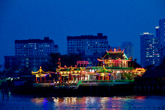 Georgetown (Maleisië) - Georgetown vanaf de Weld Quay Clansteigers