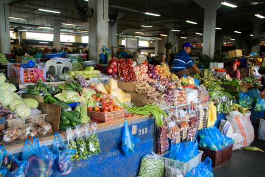 Sandakan - Centrale markt Sandakan