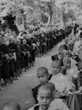 Myanmar - Monks in Amarapura
