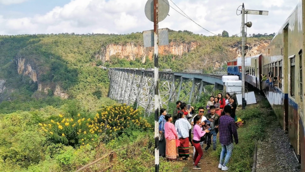 Myanmar - Goteik viaduct