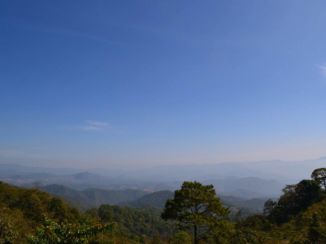 Pai - Uitzicht tijdens de trektocht