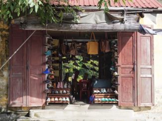Hoi An - De typische houten luiken