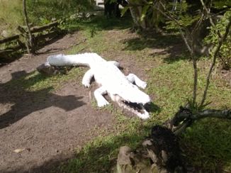 Phu Quoc Island - Krokodil in beeldenpark