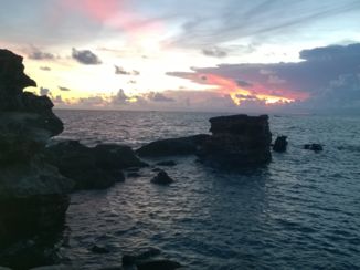 Phu Quoc Island - Avondrood aan de haven van Phu Quoc stad